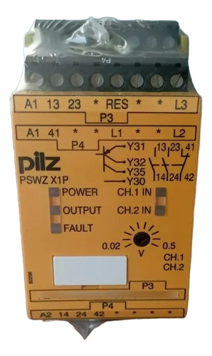 Relé De Segurança Pilz Pswz X1pc 777949 Nova Lacrada