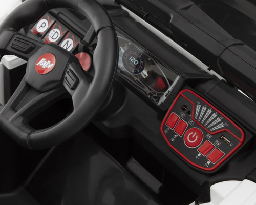 Montable Sport Buggy Blanco 1 Plaza Control Remoto, Mp3, Usb