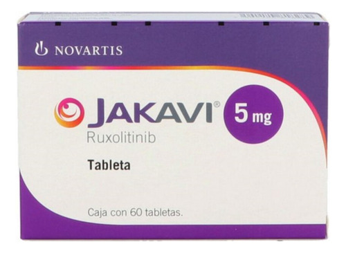 Jakavi 5 Mg Caja C/ 60 Tabletas - NOVARTIS FARMACEUTICA, S.A. DE C.V.