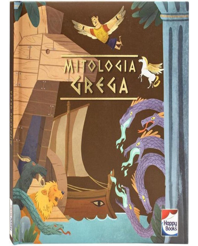 Mitologia grega, de Little Pearl Books. Editora Happy Books, capa dura, edição 1 em português, 2023