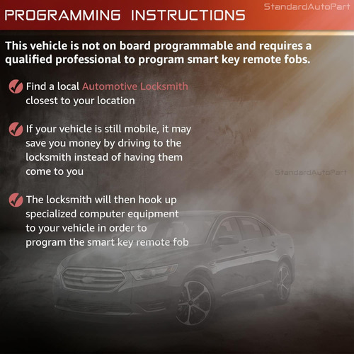 Foco De Entrada Inteligente Sin Llave Compatible Con Ford Ed