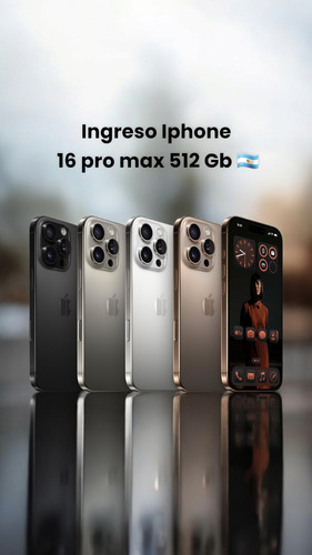Iphone 16 Pro Max Esim Caja Sellada 48 Mp 256gb White