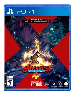 Streets Of Rage 4 Anniversary Edition - Play Station 4