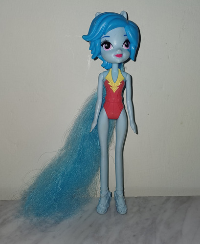 Muñeca My Little Pony Equestria Girl Rainbow Dash 22 Cm (Usado)