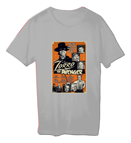 El Zorro The Avenger Retro Don Diego Remera Friki Tu Eres