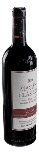 Pack De 12 Vino Tinto Macan Clasico 750ml España