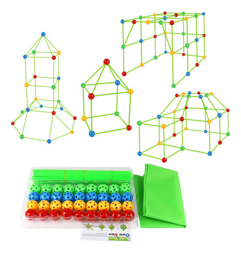 Kit De Construcción Creativo Para Niños Juguetes De 155 Peni