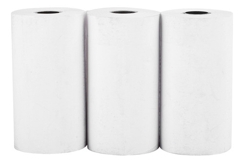 Papel De Impresora Térmica, 3 Piezas, Accesorios Para Máquin