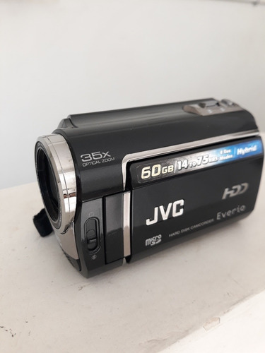 Filmadora Jvc 60gb - 35xhdd - Everio Preto