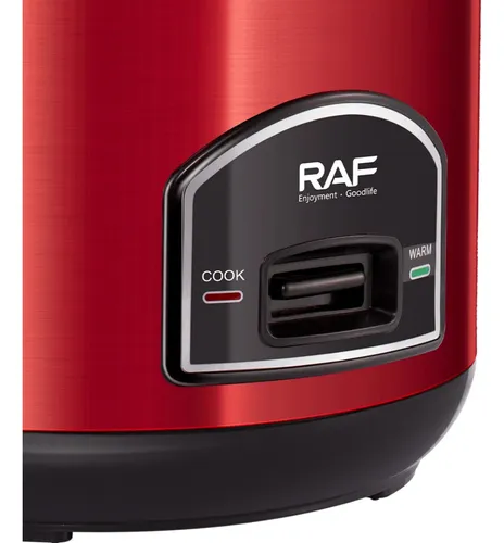 Olla Arrocera Multifuncional 900w 5l Eléctrica Roja