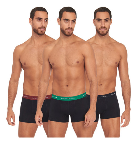 Pack X 3 Boxer Tommy Hilfiger En Algodón Para Hombre