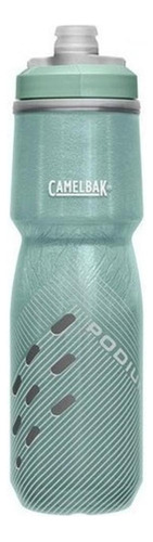 Botella Camelbak Podium Chill de 710 ml de color verde/gris verde