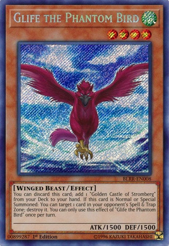 Glife The Phantom Bird - Blrr-en008 - Secret Rare