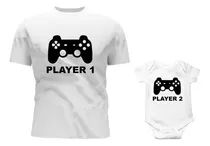 Comprar Kit Tal Pai Tal Filho Player 1 Player 2 Jogador