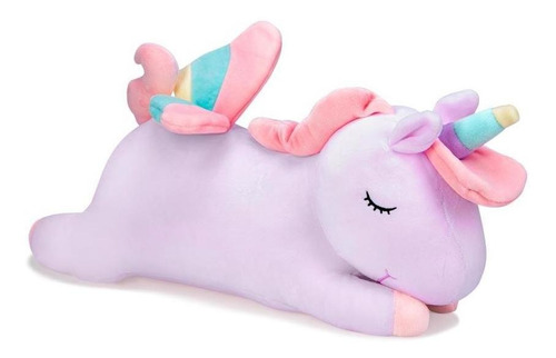 Cojín Almohada De Unicornio Suave Hellodream Lila 0020 