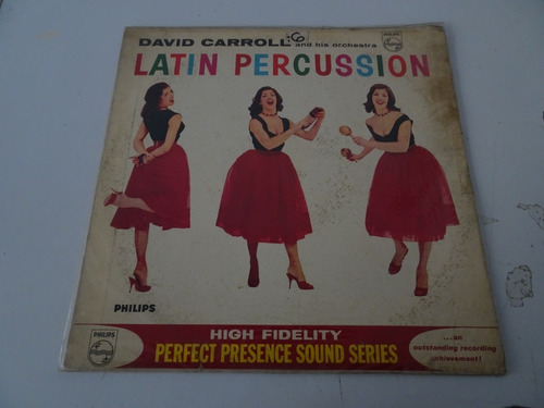 David Carroll Y Orquesta - Latin Percussion - Vinilo Brasil