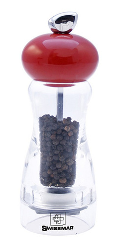Swissmar Molino Para Pimienta 15 Cm Andrea Color Transparente