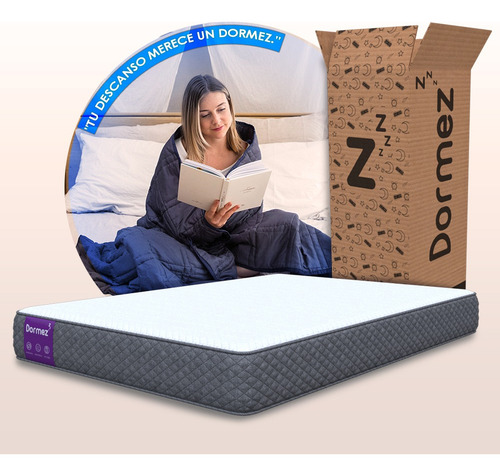 Colchón Dormez Individual En Caja Bio Espuma Foam Posture