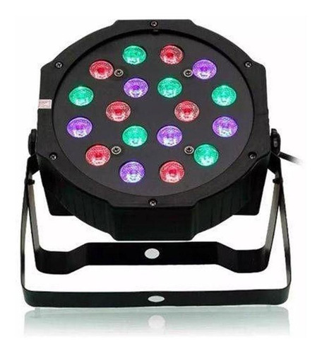 Par Led Lua Tek Lk-183 18 Leds Rgb