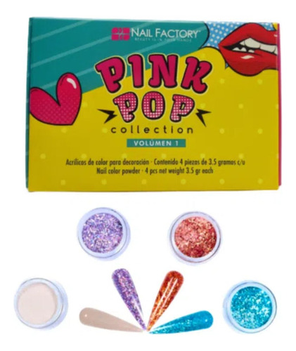 Pink Pop Collection V1 Nail Factory