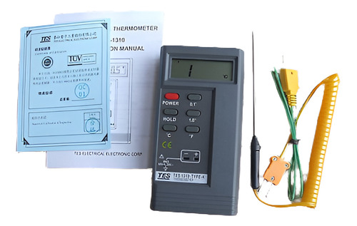 Dispositivo De 9v Tes-1310 Digital Termómetro Sonda De Prueb