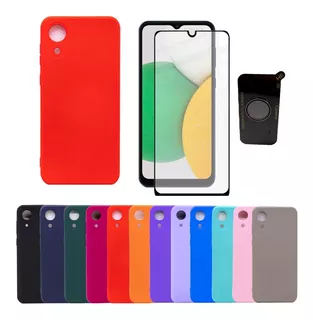 Capinha Capa Case Para Samsung Galaxy A03 Core + 2 Película