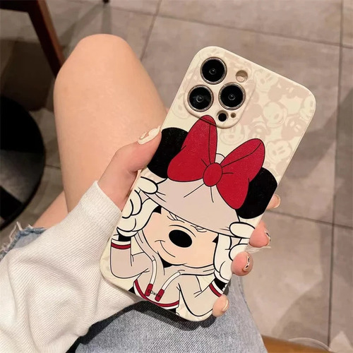 Funda De Teléfono Disney Mickey Minnie Mouse For iPhone 15,