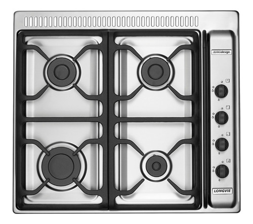 Imagen 3 de 9 de Combo24 Gas Longvie Horno H1500xf + Anafe A6600rxf