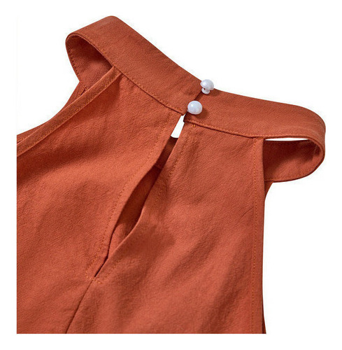 I Traje De Vestir Sin Mangas Con Cuello Halter Para Mujer
