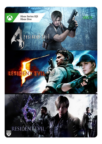Resident Evil 4 5 Y 6, Xbox One Y Series S/x