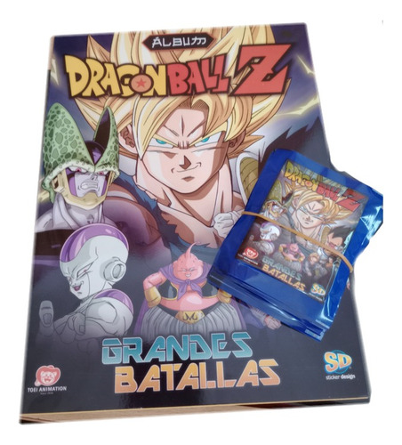 Album Vacío Más 20 Sobres Dragon Ball Grandes Batallas 2024