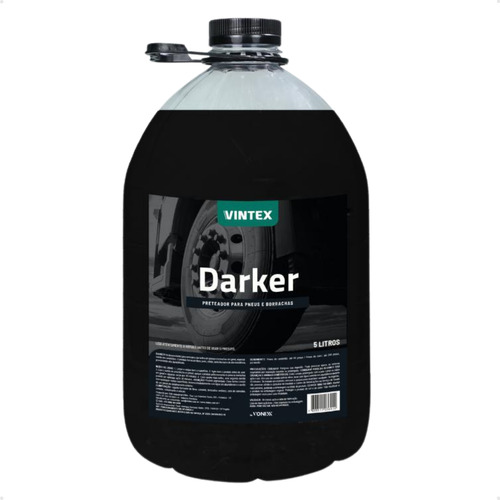 Darker 5l Vintex Pneu Pretinho Revitalizador De Borracha