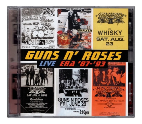 Guns N' Roses - Live Era ( 87 - 93 ) - 2 Discos Cd