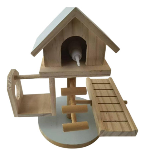 Dwarf Hamster House Diy Pet Living Playground Entrenamiento