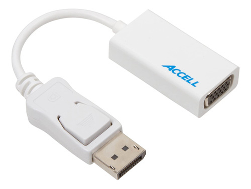 Accell Ultraav Displayport A Vga Adaptador Pasivo  Blanco  B