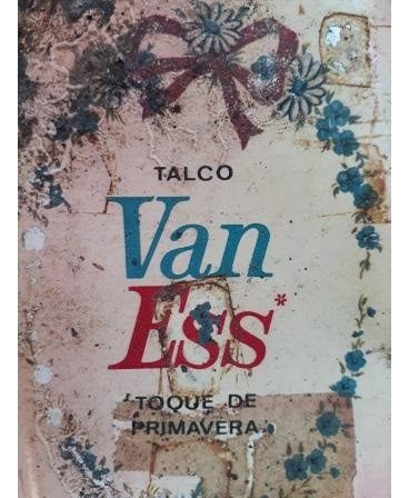 Embalagem Antiga Talco Van Ess - Ch