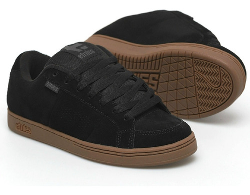 Imagen 8 de 8 de Tenis Etnies Kingpin Black Dark Grey Gum Skate Hombre