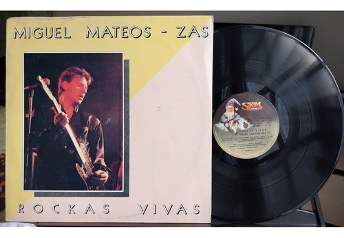 Vinilo Lp Mateos Zas - Rockas Vivas - Exc - Edfargz