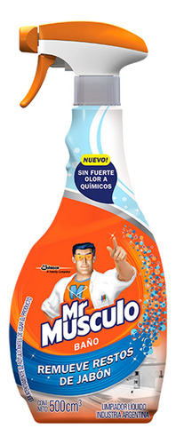 Limpiador Mr Músculo Baño original con gatillo 500ml