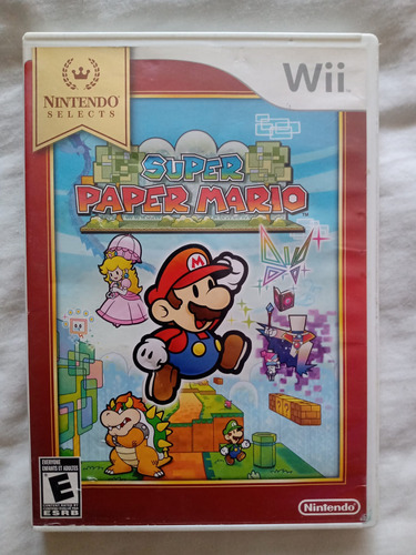 Super Paper Mario Wii (disco Impecable)