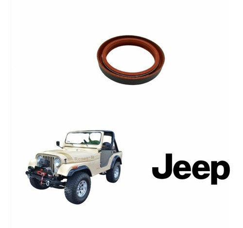 Estopera Delantera De Cigueñal Jeep Cj5 Comando 64-79 Motor
