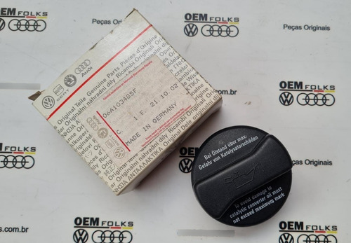 Tampa Bocal Oleo Motor Original Vw 06a103485f Golf Bora