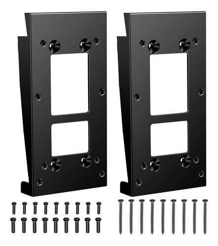 Soportes Laterales De Vinilo Ring Video Doorbell 2020 Negro
