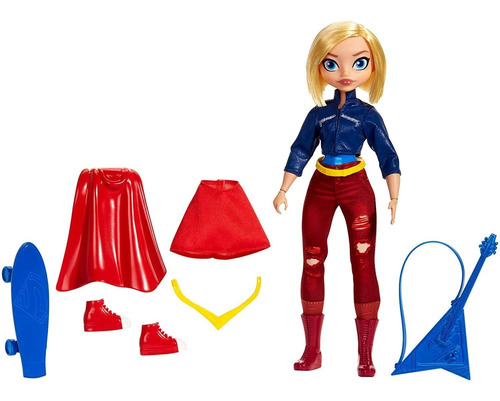 Imagem 2 de 6 de Boneca Dc Supergirl 2 Em 1 - Super Hero Girls - Mattel