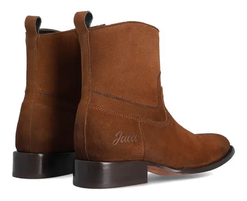 Botas De Piel Gamuza Cafés Para Hombre Jaca - Mateo