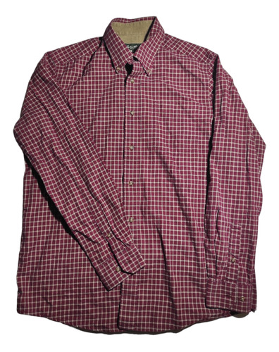 Camisa Eddie Bauer Para Hombre Talla M Ago ----