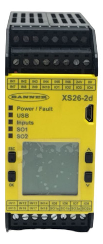 Banner Xs26-2d Módulos De Relé De Seguridad