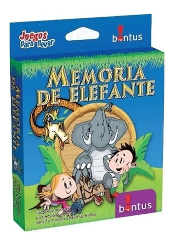 Bontus Memoria De Elefante Juego De Mesa Playking