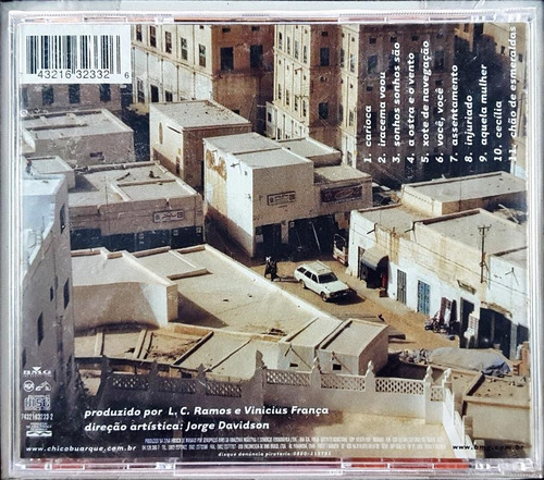 Imagem 2 de 2 de Cd Chico Buarque - As Cidades - Gb