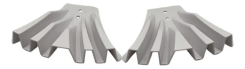 2 Extensores De Desviadores De Bajantes Para Blanco